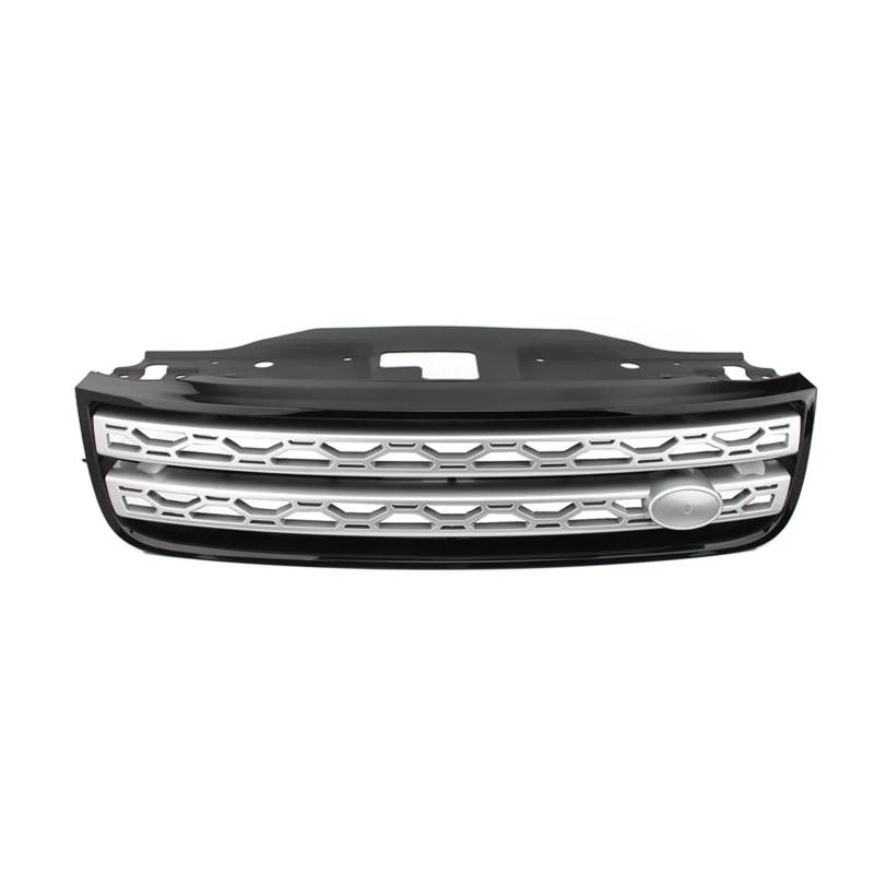 Haubengrill Für Land Für Rover Für Discovery 5 2017-2021 Auto Front Stoßstange Grill Lufteinlass Kühler Vorne Haube Kühlergrill(Bright Silver) von DPEDFVXVMR