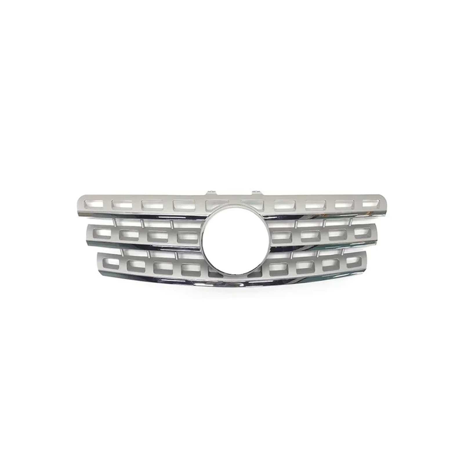 Haubengrill Für W164 ML280 ML300 ML320 ML350 ML450 ML500 ML63 2011-2019 Auto Vorderen Stoßfänger Kühlergrill Vorne Haube Kühlergrill(High Silver) von DPEDFVXVMR