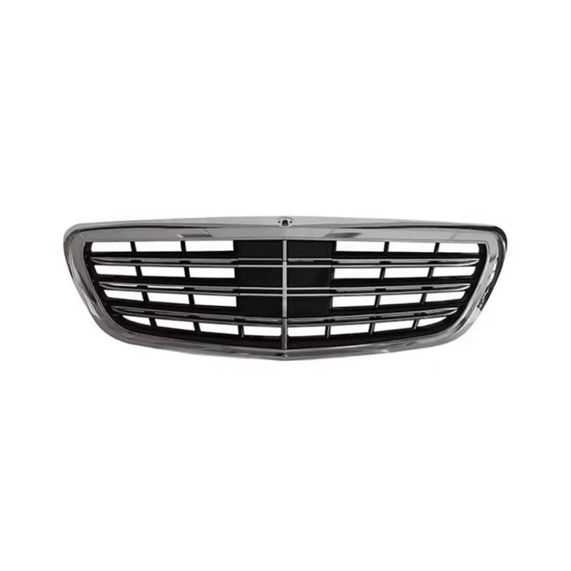Haubengrill Für W222 S320 S400 S450 S550 S560 2018-2020 Auto Vorderen Stoßfänger Kühlergrill Mesh Mittleren Net Vorne Haube Kühlergrill(High) von DPEDFVXVMR