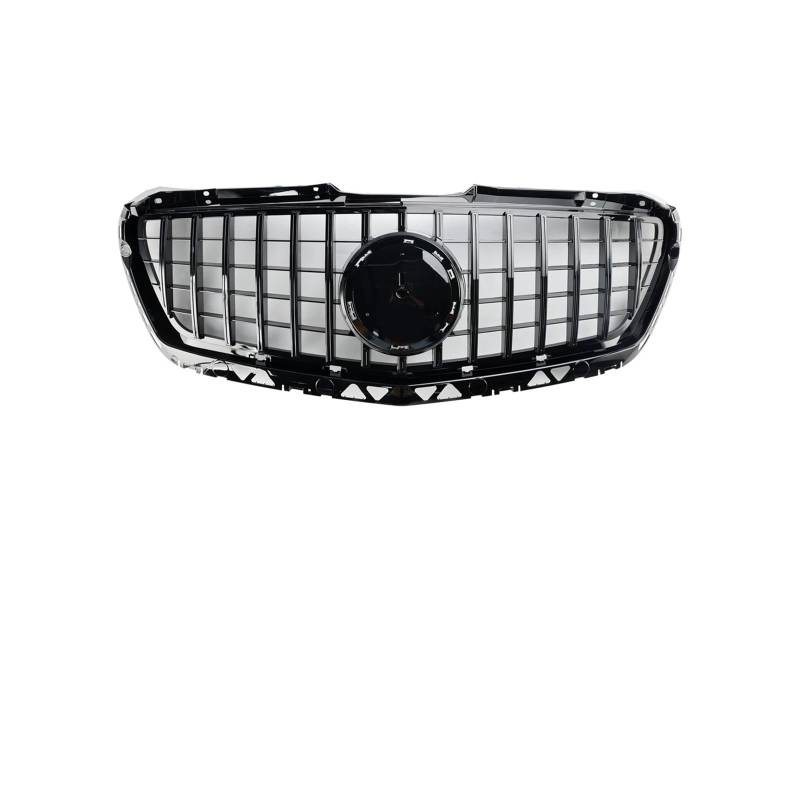 Haubengrill Für W906 2014 2015 2016 2017 2018 Auto Frontstoßstange Grille Grill Schwarz Vorne Haube Kühlergrill von DPEDFVXVMR