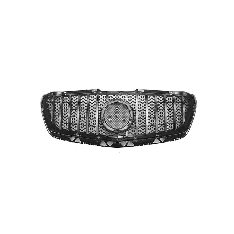 Haubengrill Für W906 2014 2015 2016 2017 Auto Kühlergrill Grill Upgrade Diamant Stil Grills Vorne Haube Kühlergrill(Silver) von DPEDFVXVMR