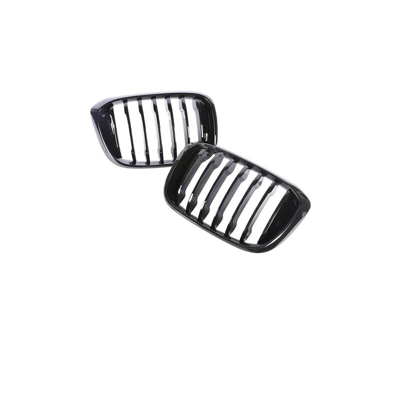 Haubengrill Für X3 Für X4 G01 G02 2019 2020 2021 2022 Auto Vorderen Stoßfänger Niereneinsatz Grills Abdeckung Carbon Grille Vorne Haube Kühlergrill(Single Gloss Black) von DPEDFVXVMR