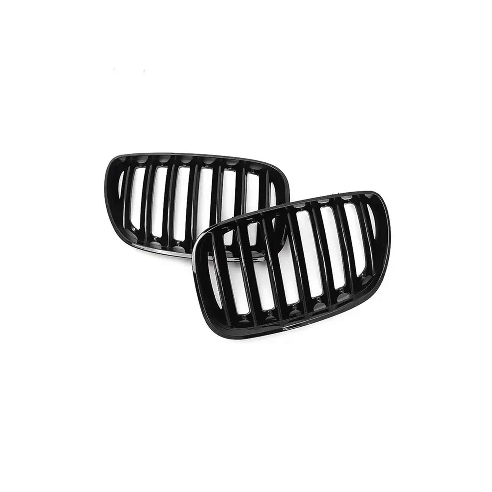 Haubengrill Für X5 E53 2004 2005 2006 Auto Front Niere Kühlergrill Single Line Front Hood Grill Schwarz ABS Vorne Haube Kühlergrill(Black) von DPEDFVXVMR