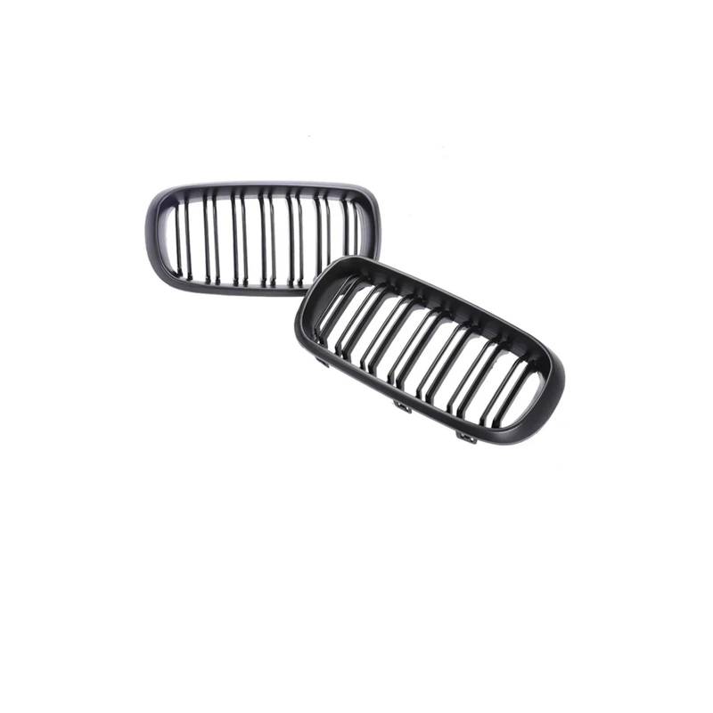 Haubengrill Für X5 Für X6 F15 F16 2014-2018 Auto Vorderen Stoßfänger Nieren Kühlergrills Vorne Haube Kühlergrill(Dual Matte Black) von DPEDFVXVMR