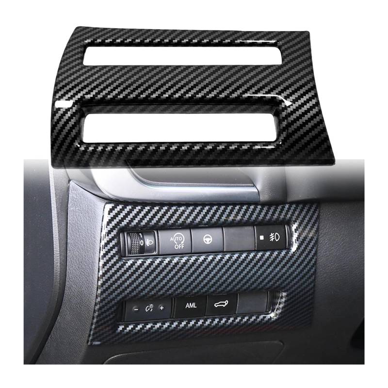 Lenkrad Rahmen Dekorative Auto Abdeckung Trim Rahmen Konsole Panel Rahmen Innen Molding Abdeckung Trim Für Qashqai J12 2023 2022 Mittelkonsole Dekor(Left Control Trim) von DPEDFVXVMR