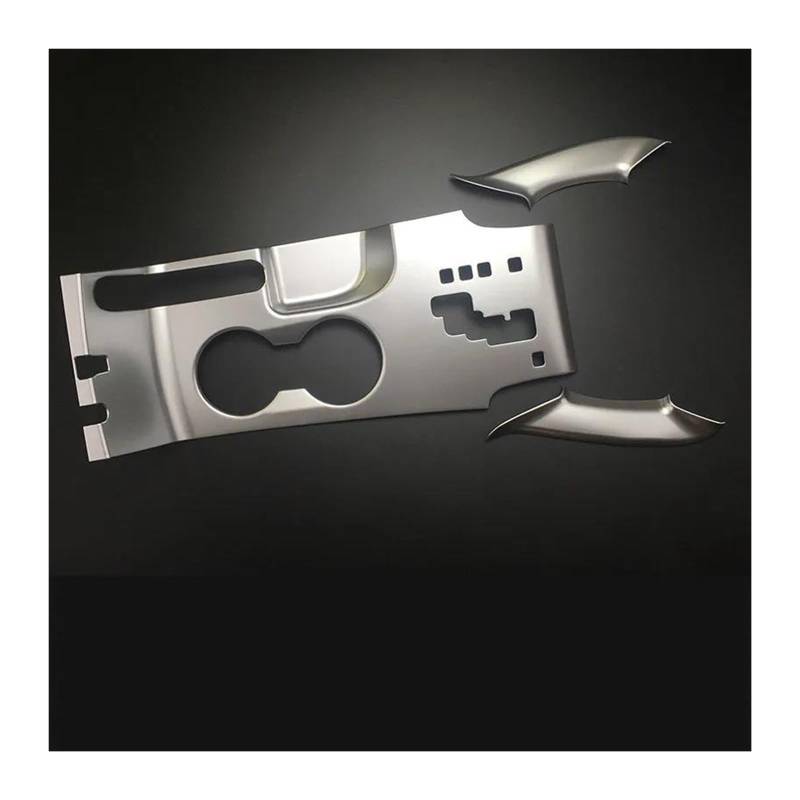 Lenkrad Rahmen Dekorative Für Hyundai Für IX35 2010 2011 2012 2013 2014 2015 2016 2017 Auto Getriebe Panel Abdeckung Fenster Control Aufkleber Form Trim Matte Silber Mittelkonsole Dekor(For Gear Panel von DPEDFVXVMR