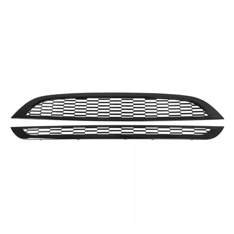 Racing Grill 2 STÜCKE Für Cooper R50 R52 R53 2001-2006 Autogrill Front Oberen Unteren Honeycomb Mesh Frontgrill 51137026202 Kühlergrill Vorne von DPEDFVXVMR