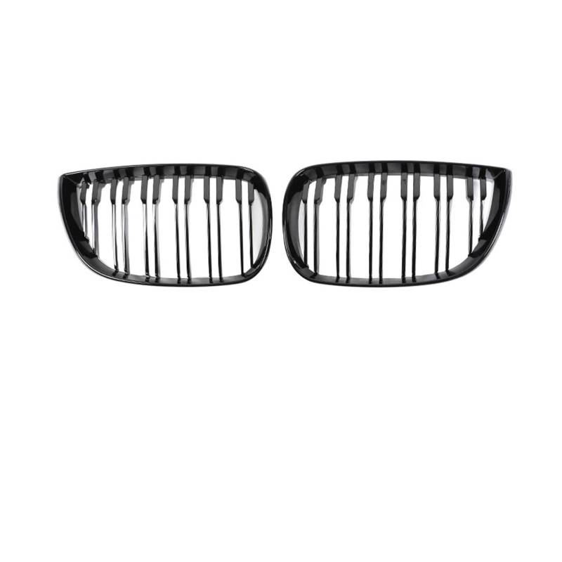 Racing Grill Für 1er E81 E87 2004-2006 Auto-Ansauggitter Im Unteren M-Stil Vorderer Oberer Stoßfänger Nierengrill Kühlerersatz Kühlergrill Vorne(Dual Gloss Black) von DPEDFVXVMR