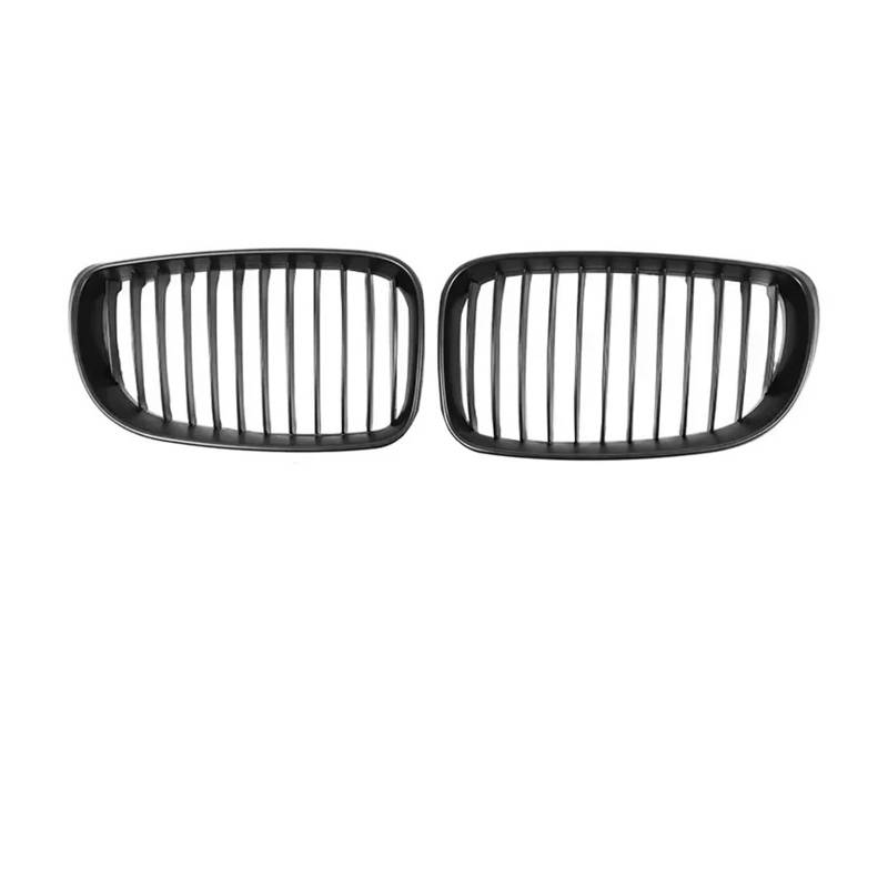 Racing Grill Für 1er E81 E87 M Style 2007-2011 2010 2009 Auto Doppellamellen Grills Abdeckung Frontstoßstange Kindey Kühlergrill Kühlergrill Vorne(Single Matte BK 07-11) von DPEDFVXVMR