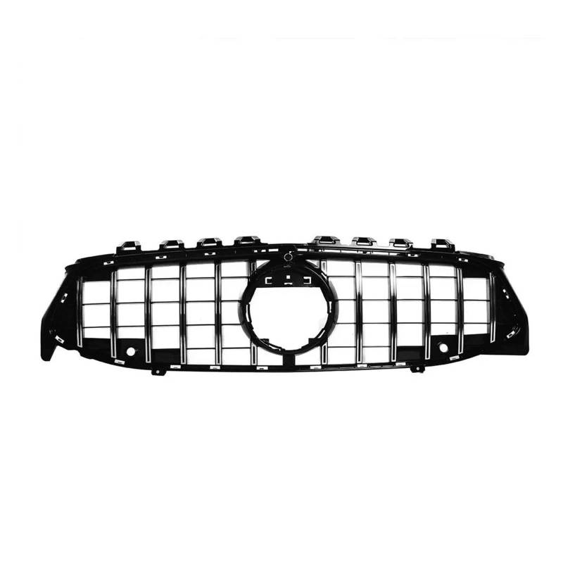 Racing Grill Für CLA-Klasse W118 CLA180 CLA200 CLA250 CLA35 Für Für GTR Stil 2020-2023 Auto Front Stoßstange Grille Chrom Silber Kühlergrill Vorne(Chrome Silver) von DPEDFVXVMR