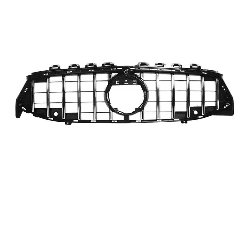 Racing Grill Für CLA-Klasse X118 C118 W118 Für GT Coupe Shooting Brake 2020-2023 2022 Autogrill Schwarz Silber Frontstoßstangengrill Kühlergrill Vorne(G -Silver) von DPEDFVXVMR