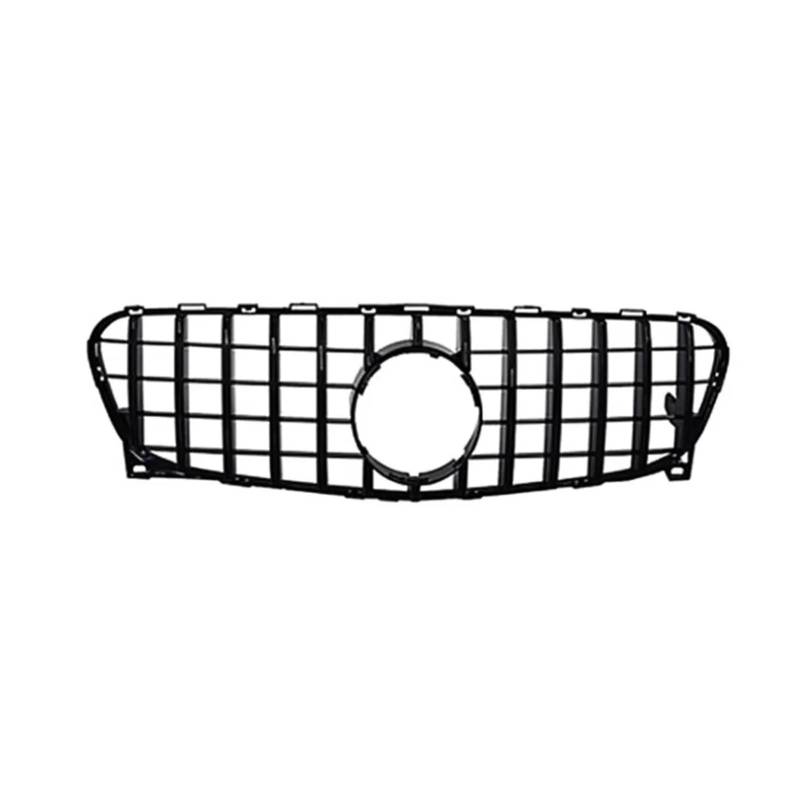 Racing Grill Für GLA-Klasse X156 GLA180 GLA200 GLA250 GLA45 2014 2015 2016 Racing Grill Front Stoßstange Oberen Kühlergrill Zubehör Kühlergrill Vorne(C Black) von DPEDFVXVMR