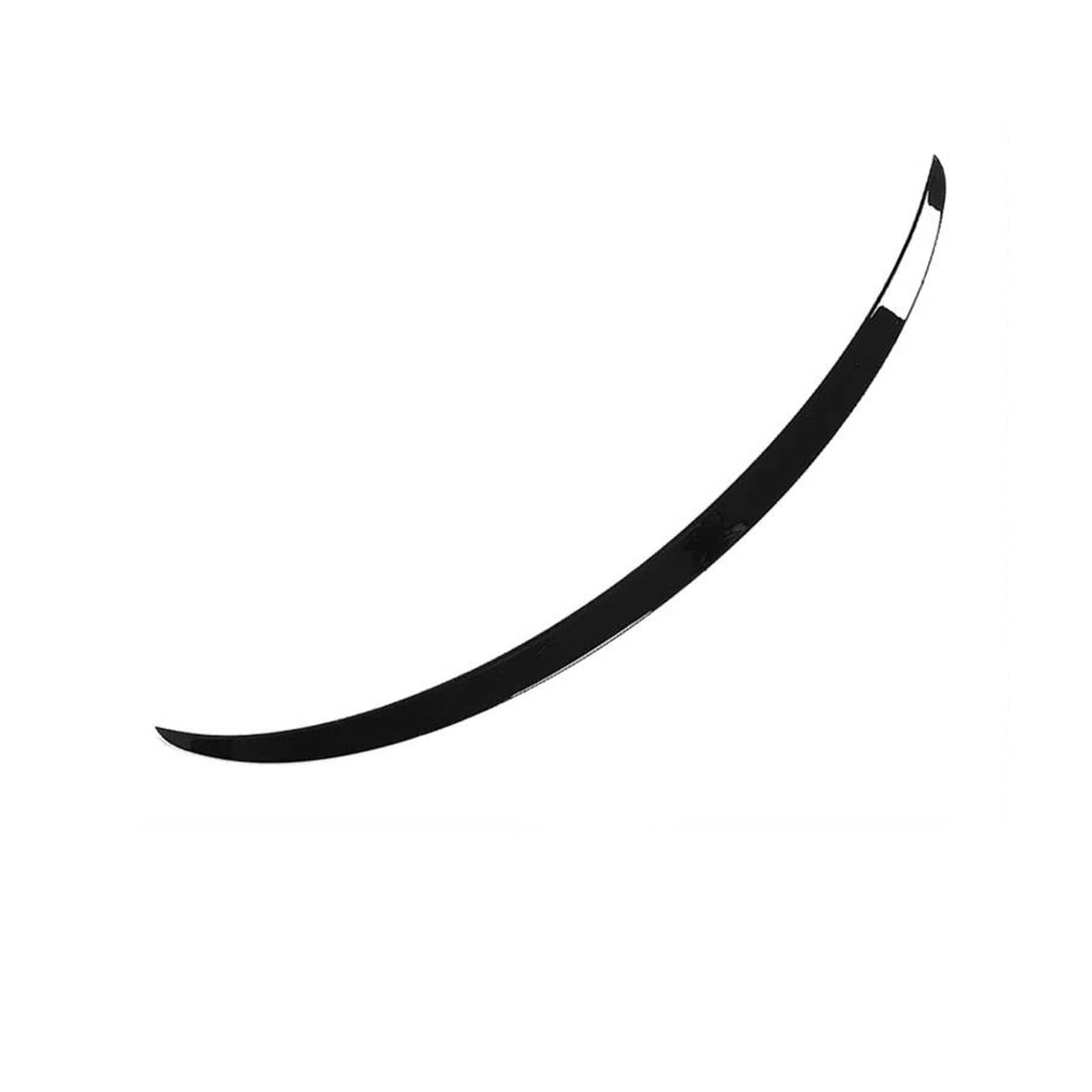 Spoiler Auto-Heckkofferraum-Zubehör Highland Spoiler Wings Spoiler Wing Tail Für Tesla Für Modell Für M3 2024 Dachspoiler(Glossy Black) von DPEDFVXVMR