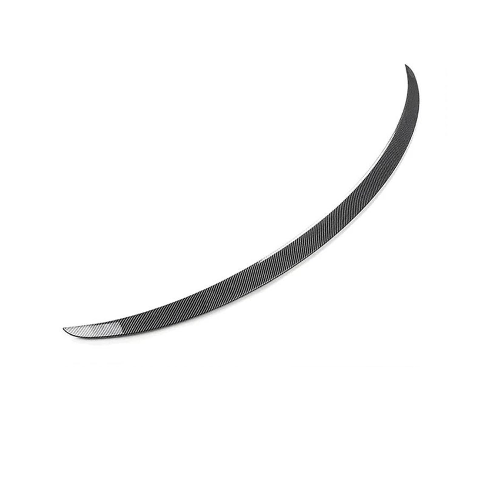 Spoiler Auto-Heckkofferraum-Zubehör Highland Spoiler Wings Spoiler Wing Tail Für Tesla Für Modell Für M3 2024 Dachspoiler(Glossy Carbon) von DPEDFVXVMR