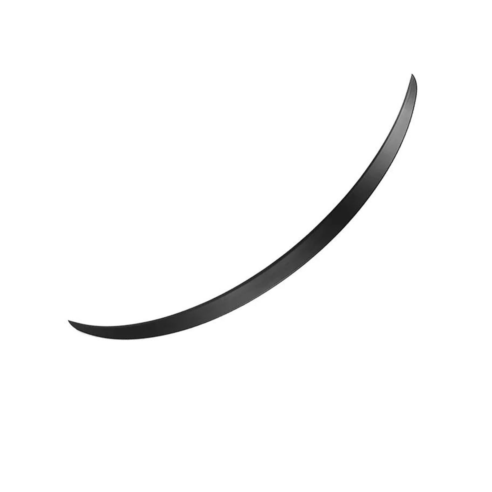 Spoiler Auto-Heckkofferraum-Zubehör Highland Spoiler Wings Spoiler Wing Tail Für Tesla Für Modell Für M3 2024 Dachspoiler(Matte Black) von DPEDFVXVMR