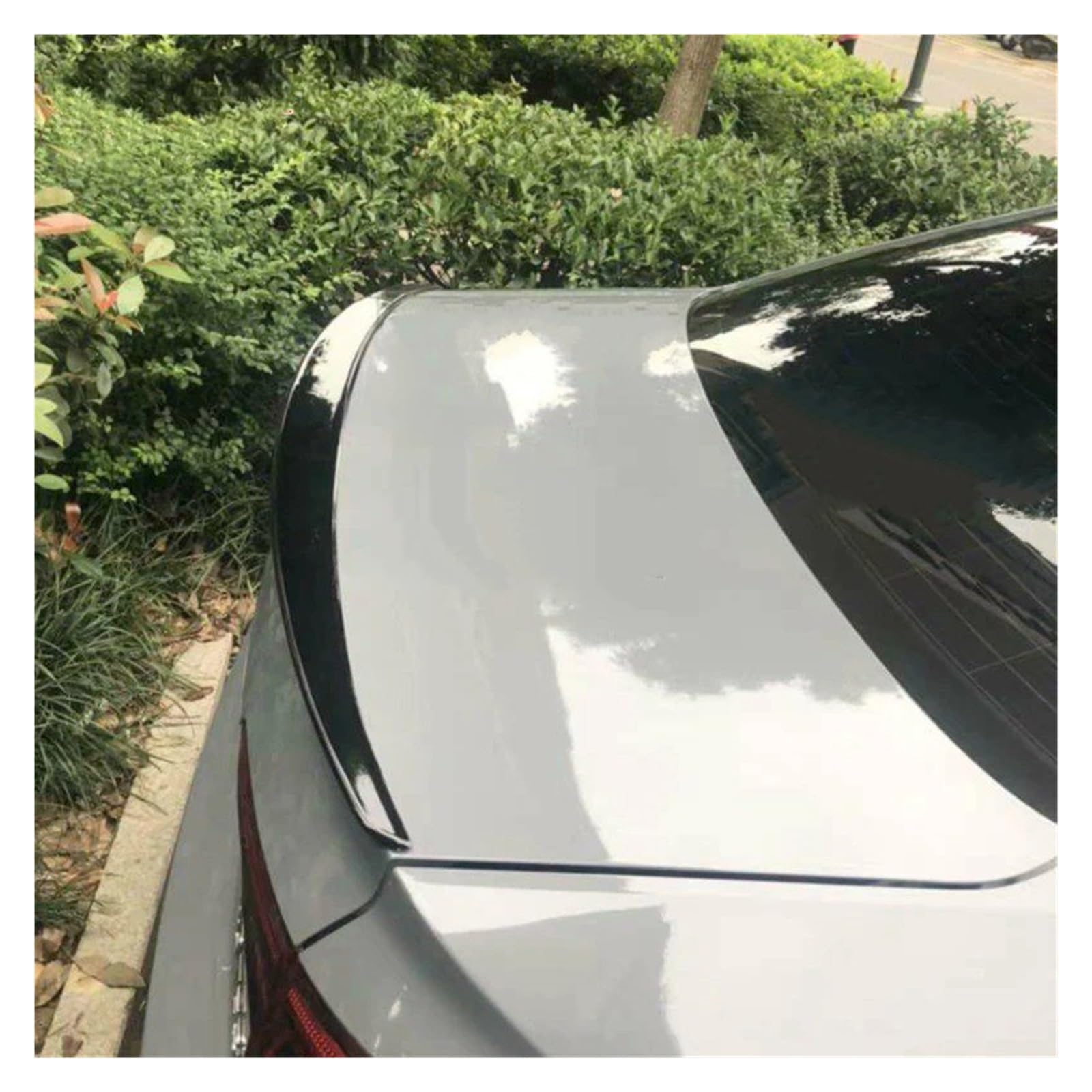 Spoiler Für A4 B8 2009 2010 2011 2012 2013 2014 2015 2016 Auto Heckspoiler Schwanz Flügel ABS Kunststoff Dachspoiler(Black) von DPEDFVXVMR