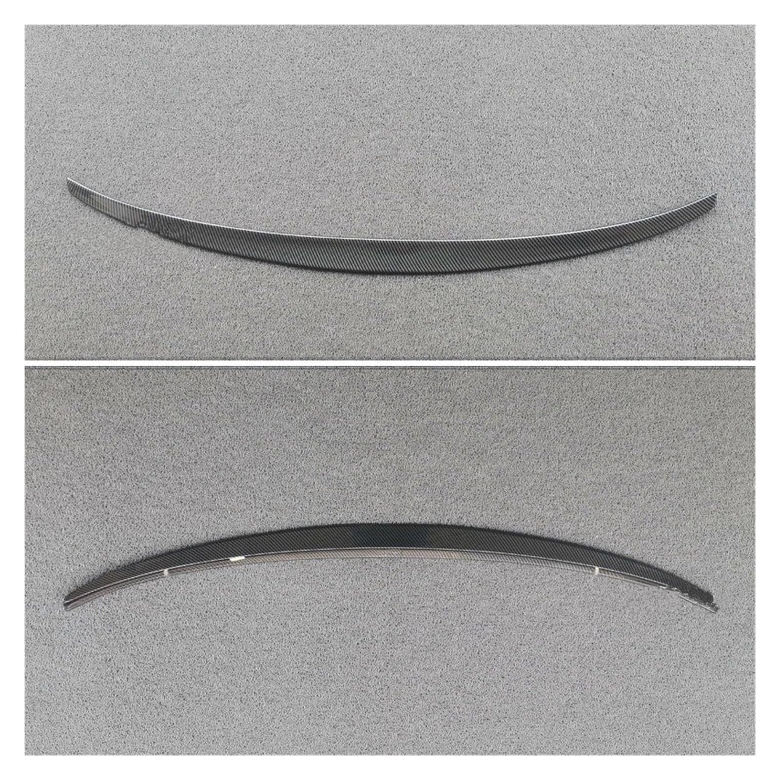 Spoiler Für A4 B8 2009 2010 2011 2012 2013 2014 2015 2016 Auto Heckspoiler Schwanz Flügel ABS Kunststoff Dachspoiler(Carbon Fiber Patter) von DPEDFVXVMR