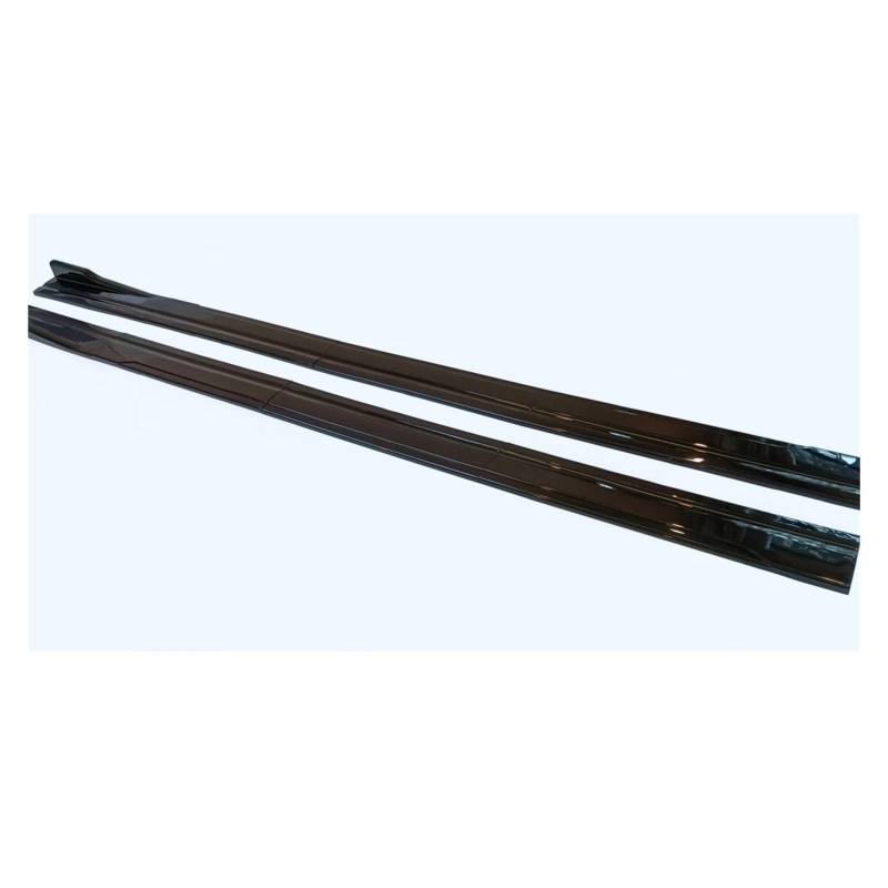 Spoiler Für Lancer Für Evolution Für Eclipse Auto Seitenschweller 8 Stück Winglet Splitter Lip Side Spoiler Dachspoiler(Glossy Black) von DPEDFVXVMR