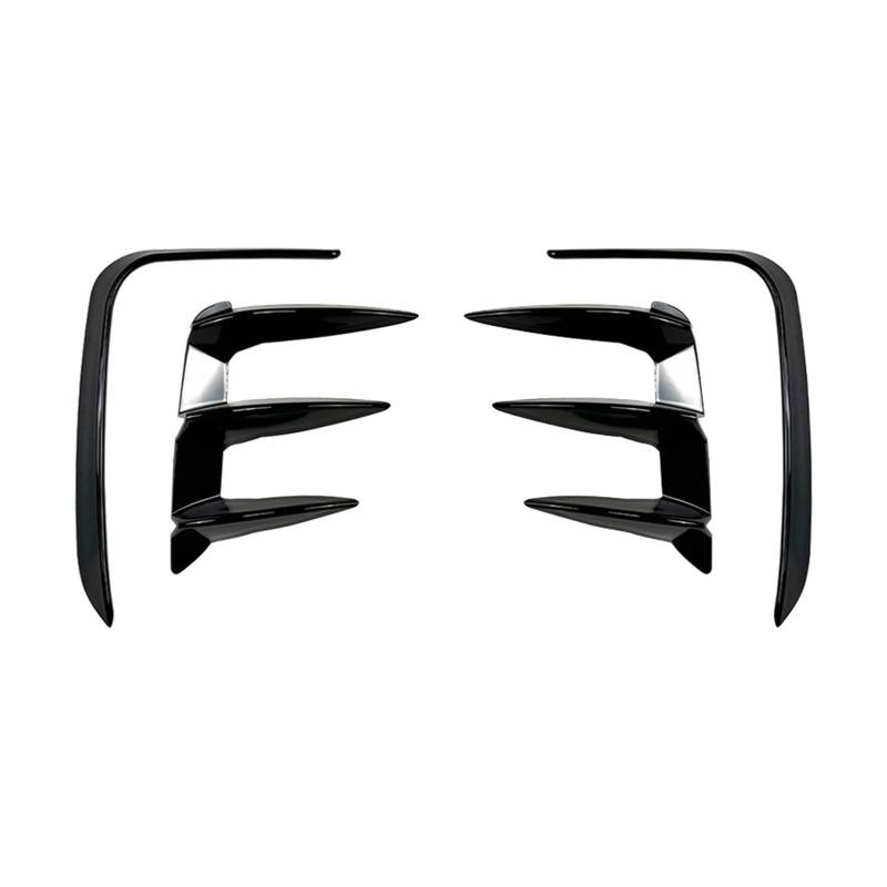 Spoiler Für X3 G01 LCI Für M Für Sport 2022 2023 2024 Auto Hinten BumperSpoiler & Seite Vent Splitter Trim Dachspoiler(Gloss Black) von DPEDFVXVMR