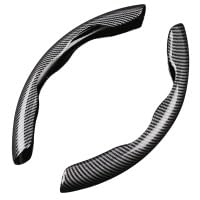 2 Stück Auto Lenkradhüllen für Citroen Ds4 C4 Cactus Ds5 C-Crosser C5 C4 C3 C4 C5 C3 C6 C4 Segmentierte Atmungsaktive Antirutsch Lenkradbezug Innenraum Zubehör,Black 2 Stück Auto Lenkradhüllen für Citroen Ds4 C4 Cactus Ds5 C-Crosser C5 C4 C3 C4 C5 C3 C6 C4 Segmentierte Atmungsaktive Antirutsch Lenkradbezug Innenraum Zubehör,Black von DPENGRUINB