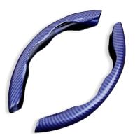 2 Stück Auto Lenkradhüllen für Citroen Ds4 C4 Cactus Ds5 C-Crosser C5 C4 C3 C4 C5 C3 C6 C4 Segmentierte Atmungsaktive Antirutsch Lenkradbezug Innenraum Zubehör,Blue 2 Stück Auto Lenkradhüllen für Citroen Ds4 C4 Cactus Ds5 C-Crosser C5 C4 C3 C4 C5 C3 C6 C4 Segmentierte Atmungsaktive Antirutsch Lenkradbezug Innenraum Zubehör,Blue von DPENGRUINB