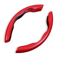 2 Stück Auto Lenkradhüllen für Citroen Ds4 C4 Cactus Ds5 C-Crosser C5 C4 C3 C4 C5 C3 C6 C4 Segmentierte Atmungsaktive Antirutsch Lenkradbezug Innenraum Zubehör,Red 2 Stück Auto Lenkradhüllen für Citroen Ds4 C4 Cactus Ds5 C-Crosser C5 C4 C3 C4 C5 C3 C6 C4 Segmentierte Atmungsaktive Antirutsch Lenkradbezug Innenraum Zubehör,Red von DPENGRUINB