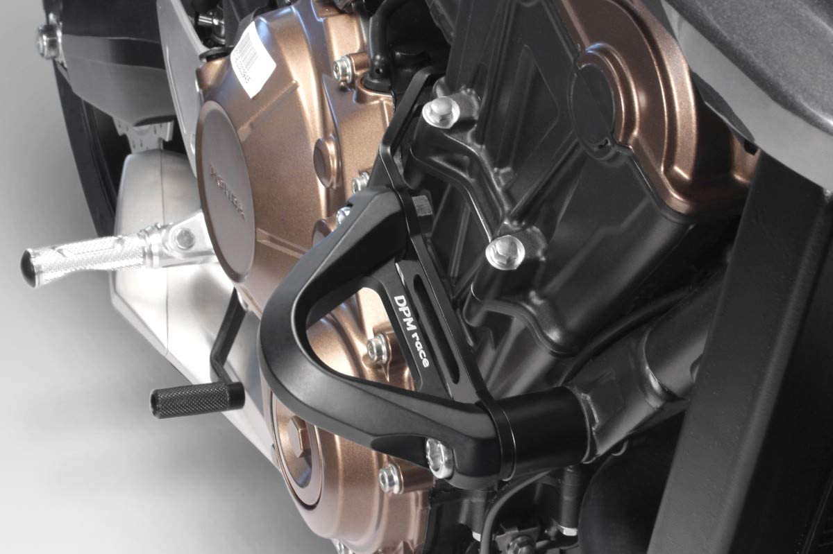 CB650R 2019/23 - Kit Motorschutz (R-0822B) - Aluminium Sturzbügel Sturzschutz Sturzpad - Hardware-Bolzen Enthalten - Motorradzubehör De Pretto Moto (DPM Race) - 100% Made in Italy von DPM race