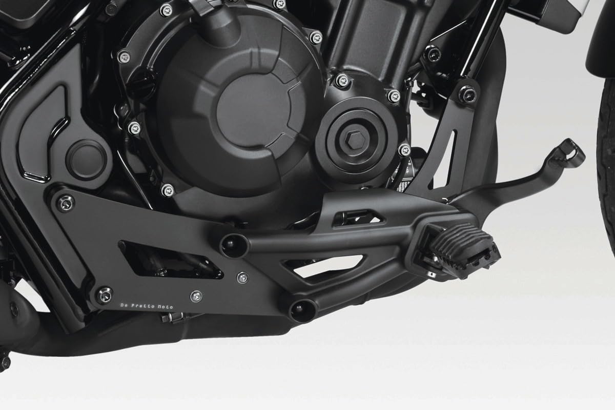 CMX500 Rebel 2017/25 - Kit Umpositionieren Befehle Original (S-0796) - Fußrasten Fussstützen Fussrasten - inkl. Hardware-Bolzen - Motorradzubehör De Pretto Moto (DPM Race) - 100% Made in Italy von DPM race