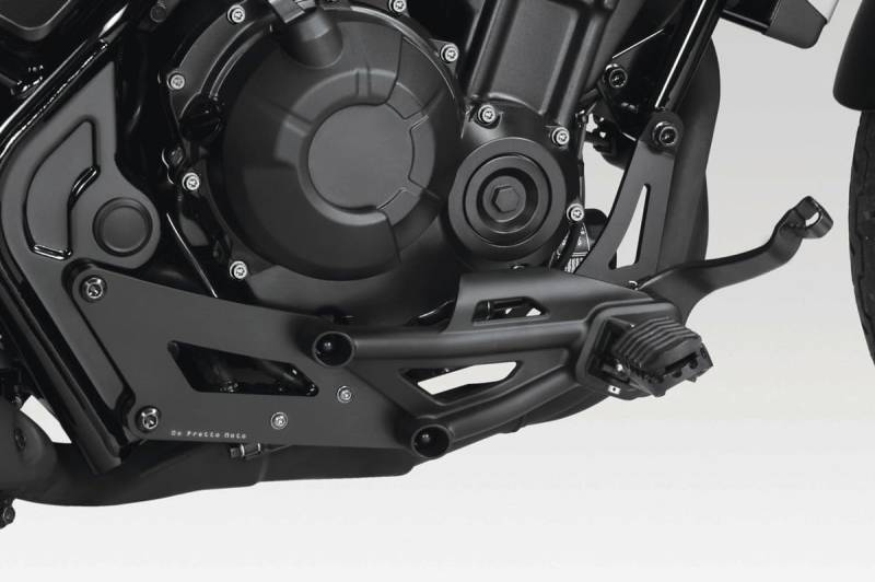 CMX500 Rebel 2017/25 - Kit Umpositionieren Befehle Original (S-0796) - Fußrasten Fussstützen Fussrasten - inkl. Hardware-Bolzen - Motorradzubehör De Pretto Moto (DPM Race) - 100% Made in Italy von DPM race