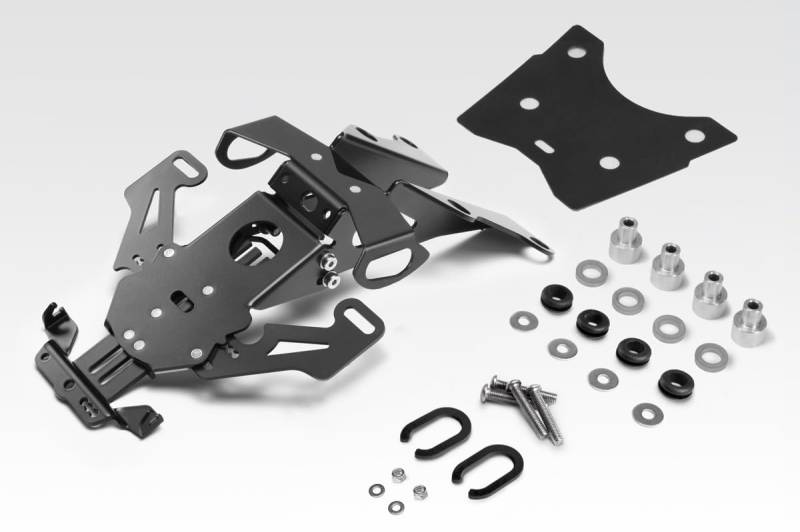 Transalp 750 2023/25 - Kit Kennzeichenhalter International (R-0987) - Schrauben inklusive – Zubehör für Pretto Moto (DPM Race) – 100% Made in Italy von DPM race