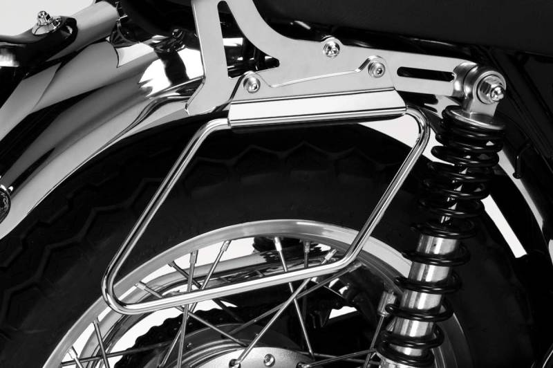 W650 1999/06 - W800 2011/16 - W800 2020/22 - Gepäcktaschen (S-0715) - Gepäck Satteltasche Stützstangen Rack - Hardware-Bolzen Enthalten - Motorradzubehör De Pretto Moto (DPM Race) - 100% Made in Italy von DPM race