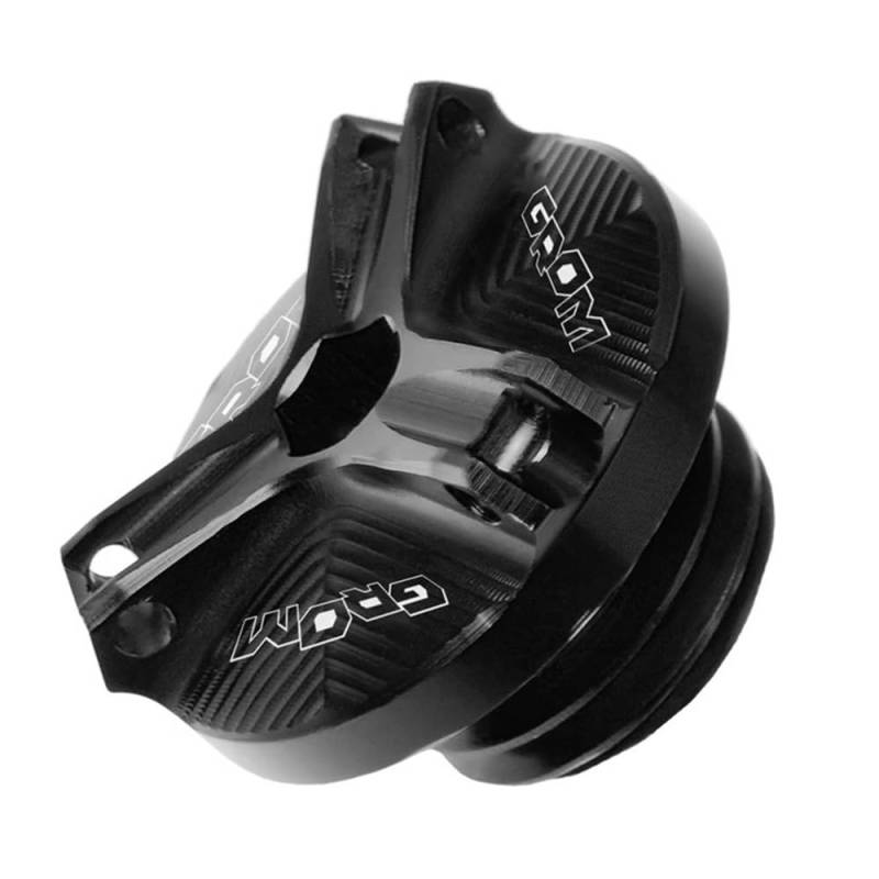 DPOGHYE Motorrad Öleinfülldeckel Für GROM/MSX125 2014-2017 2015 2016 Motorradzubehör Motorölbecherabdeckung Öleinfüllstutzen Ölablassmutter Kappe MSX 125 von DPOGHYE