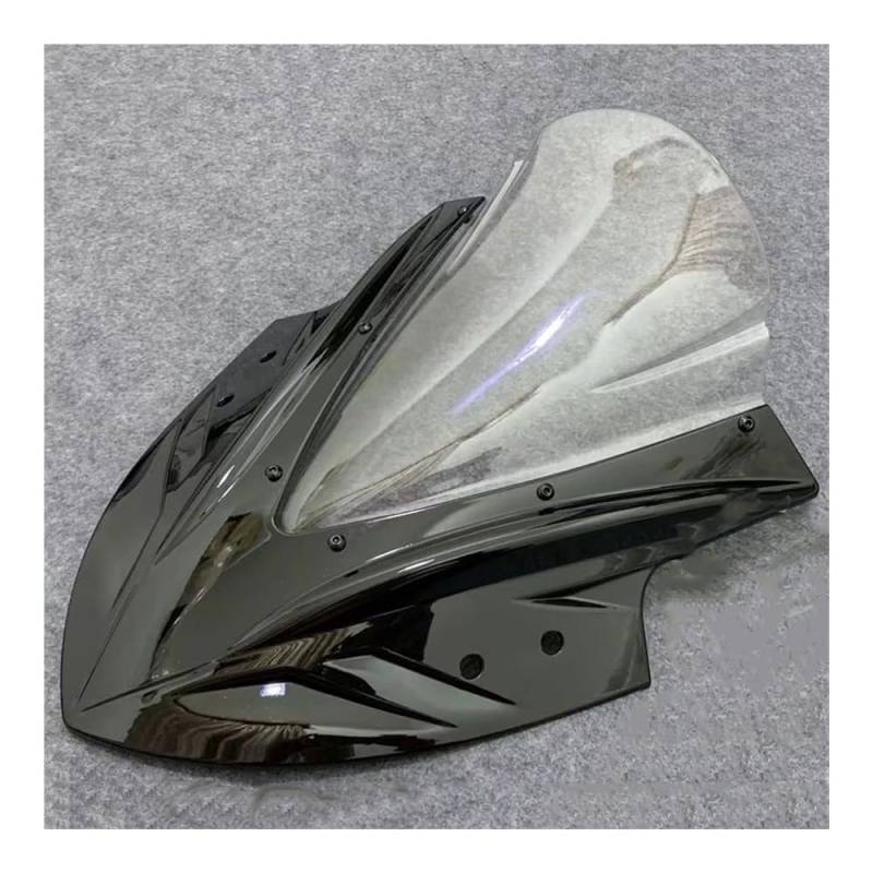 Für NI&nja 400 Z400 2018-2023 2024 Z 400 EX400 Motorrad Windschutz Bildschirm Windabweiser Double Bubble Windschutzscheibe Windschutzscheibe von DPOGHYE