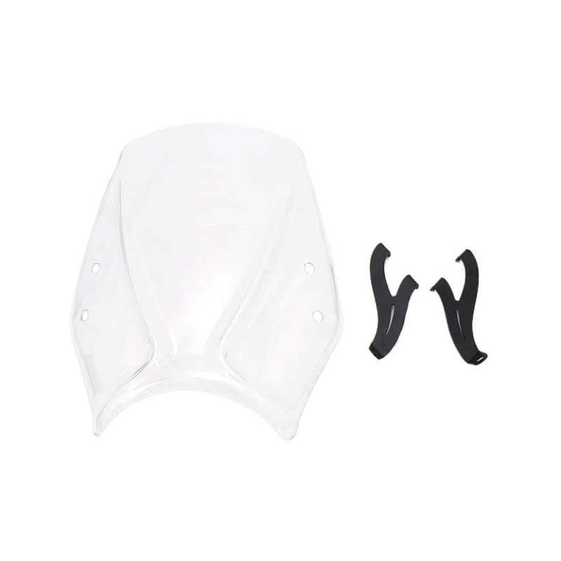 Für Trident 660 Trident660 2021 2022 Motorradzubehör Windschutzscheibe Windabweiser Windschutzscheibe Verkleidung Schallwand Abdeckung Windschutzscheibe von DPOGHYE