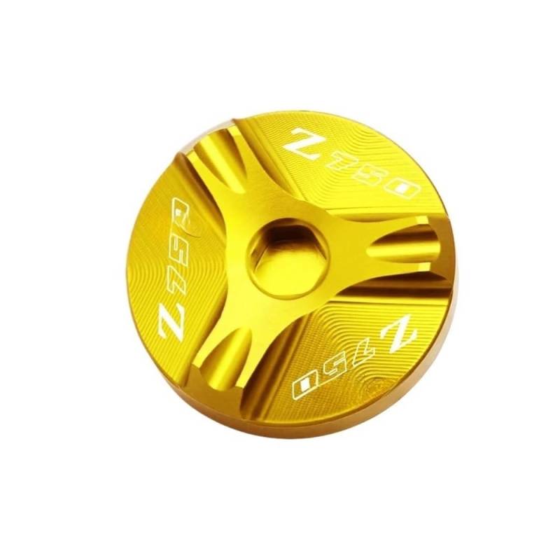 Motorrad Öleinfülldeckel Für Ka&wasaki Z750 Z750 S 2004 2010 2009 2008 Motorradzubehör Motorölablass CNC-Ölwannenmutter-Becherabdeckung Öleinfülldeckel von DPOGHYE