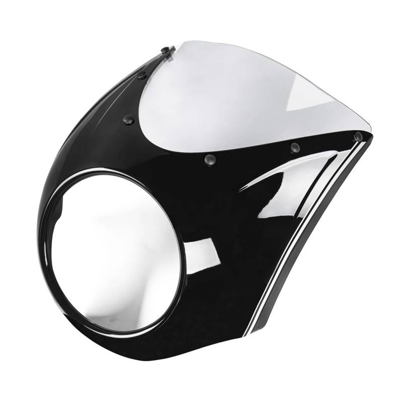 Motorrad Windschutzscheibe Windschutzscheibe Frontkühler Scheinwerfer Verkleidung Abdeckung Lichthöcker Halterung Für R18 R 18 2020-2023 Windschutzscheibe von DPOGHYE