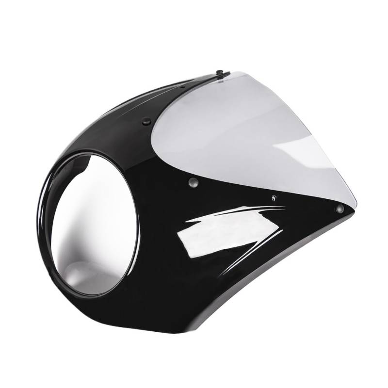 Motorrad Windschutzscheibe Windschutzscheibe Frontkühler Scheinwerfer Verkleidung Abdeckung Lichthöcker Halterung Für R18 R 18 2020-2023 Windschutzscheibe von DPOGHYE