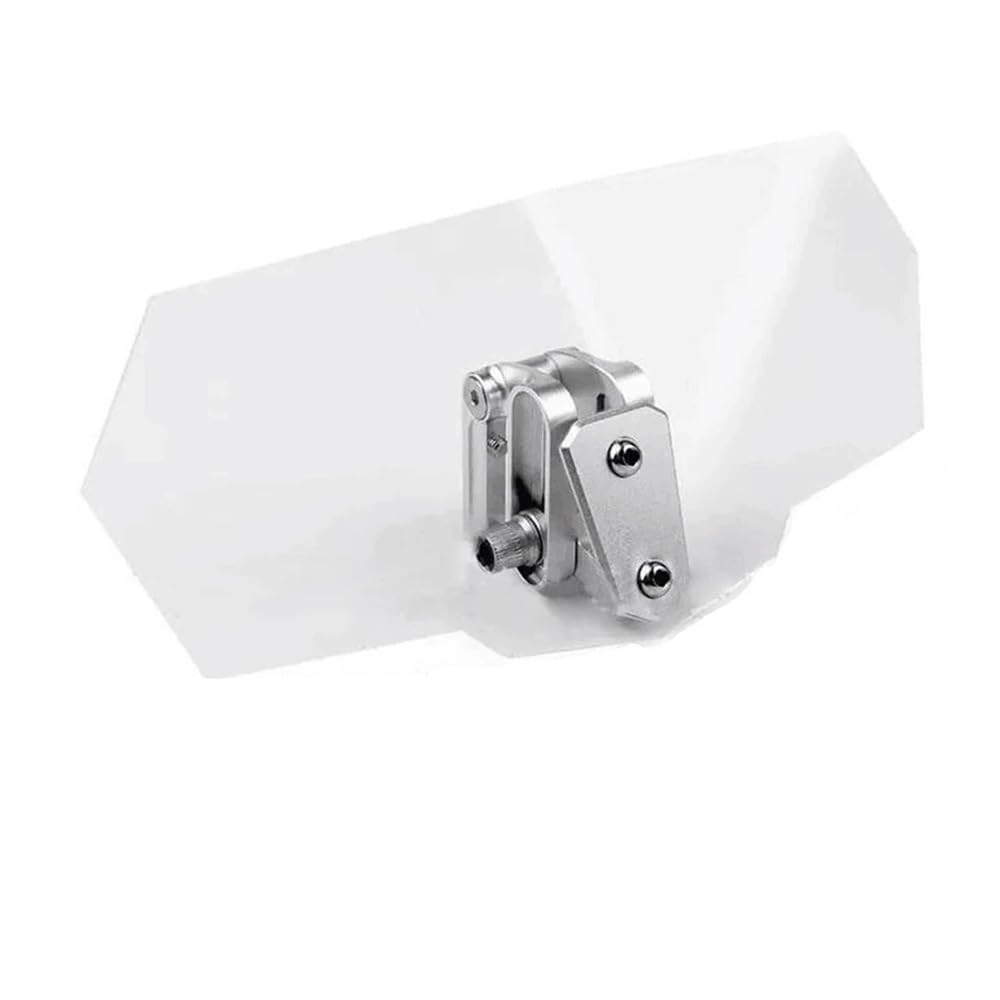 Motorrad Windschutzscheibenverlängerung, Verstellbar, Clip Auf Erhöhte Windschutzscheibe, Deflektorverlängerung, Spoiler, Motorrad, Universal Windschutzscheibe Motorrad Windschutzscheibenverlängerung, Verstellbar, Clip Auf Erhöhte Windschutzscheibe, Deflektorverlängerung, Spoiler, Motorrad, Universal Windschutzscheibe von DPOGHYE
