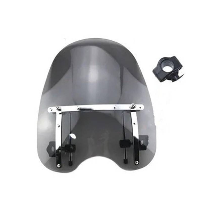 Motorradzubehör Windschutzscheibe Windschutz Für Sportster Dyna Glide So&ftail XL 883 1200 X48 72 Windschutzscheibe von DPOGHYE