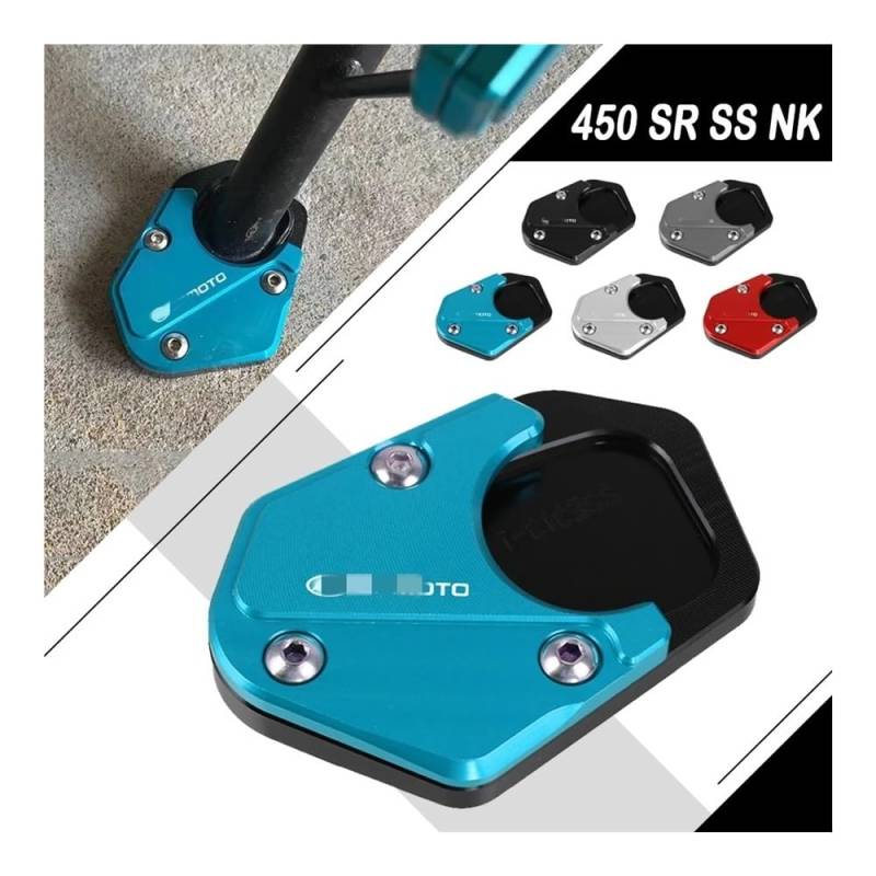 Seitenständer Fußstütze FÜR 450SR 450SS 450NK 450 SR SS NK 2022 2023 2024 Motorrad Seitenständer Vergrößerungsschlitten Seitenständer Ständer Fußpolster von DPOGHYE