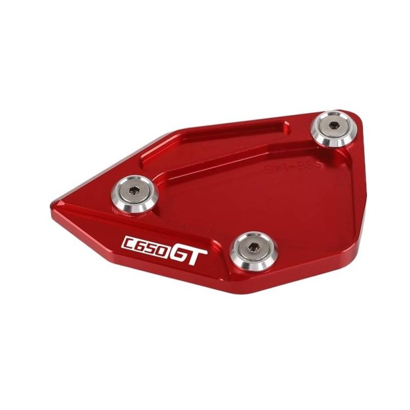 Seitenständer Fußstütze Für C600 Sport C650GT C 650 GT 2012-2021 Motorrad Aluminium Fuß Seitenständer Verlängerung Ständer Vergrößerer Pad Trägerplatte von DPOGHYE