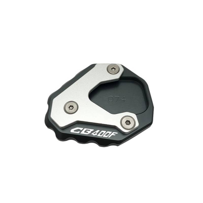 Seitenständer Fußstütze Für CB500X CNC Ständer Vergrößern Platte Fuß Für CB 500X CB400X CB 400X 2013-2023 Seite Stehen Vergrößerungs Erweiterung Unterstützung Pad von DPOGHYE