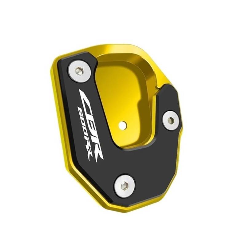 Seitenständer Fußstütze Für CBR600RR Cbr600 2007-2022 Zubehör Motorrad CNC Kickstand Seitenständer Verlängerungspolster Vergrößerungsstützplatte von DPOGHYE