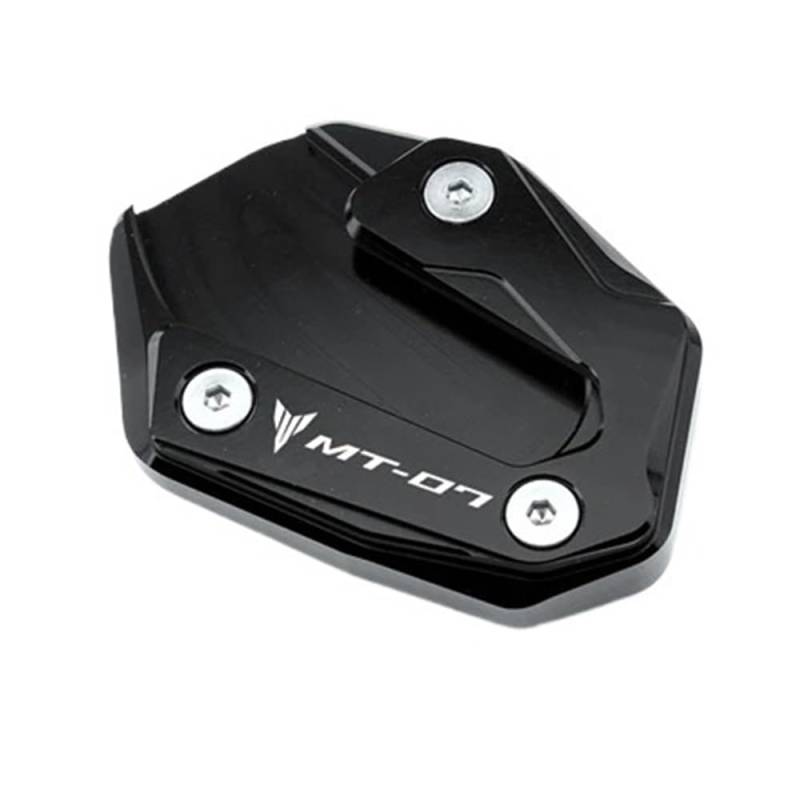 Seitenständer Fußstütze Für MT07 MT-07 MT 07 FZ07 MT07 2014-2024 Zubehör Motorrad Ständer Fuß Seitenständer Vergrößerungspad & Reifen Ventilkappe von DPOGHYE