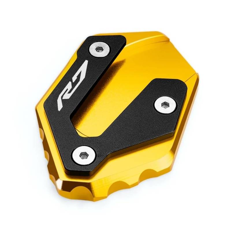 Seitenständer Fußstütze Für R7 YZF-R7 YZF R7 R 7 2021 2022 2023 Motorrad Seitenständer Fußverlängerung Pad Ständerplatte Vergrößerung Schlüsselanhänger von DPOGHYE