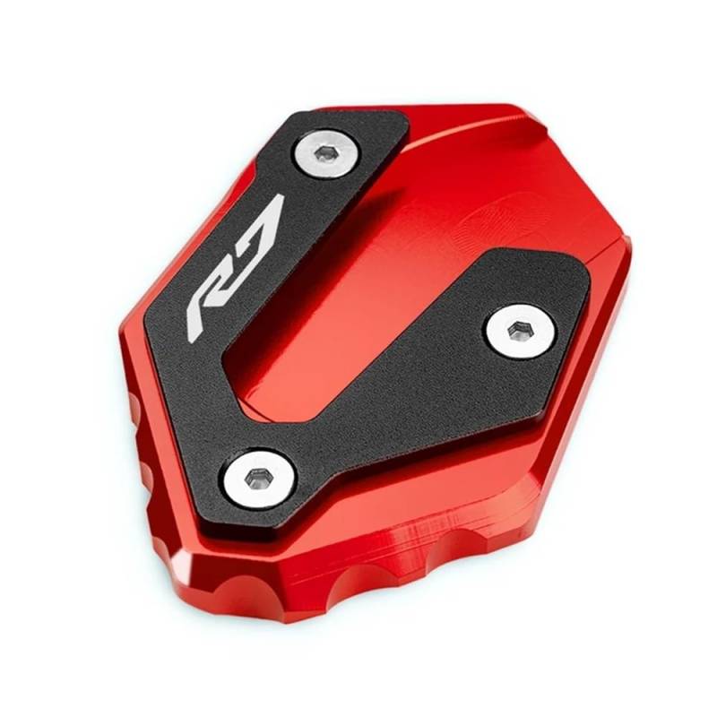 Seitenständer Fußstütze Für R7 YZF-R7 YZF R7 R 7 2021 2022 2023 Motorrad Seitenständer Fußverlängerung Pad Ständerplatte Vergrößerung Schlüsselanhänger von DPOGHYE