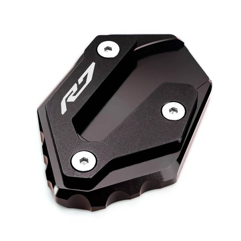 Seitenständer Fußstütze Für R7 YZF R7 YZF R7 R 7 2021 2022 2023 Motorrad Seitenständer Fußverlängerung Pad Ständerplatte Vergrößerung Schlüsselanhänger von DPOGHYE