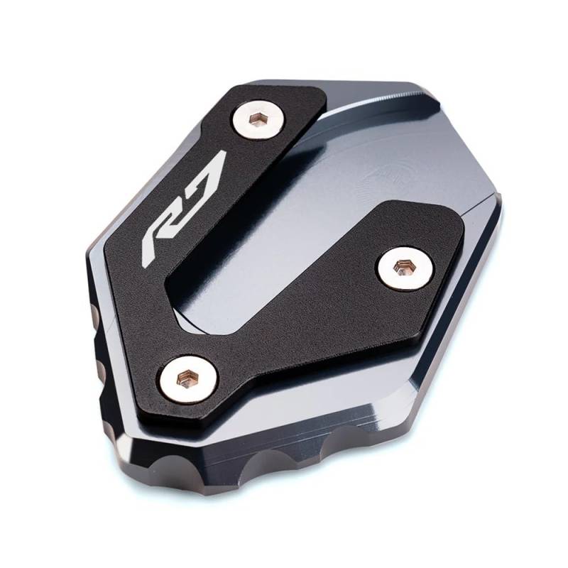 Seitenständer Fußstütze Für R7 YZF R7 YZF R7 R 7 2021 2022 2023 Motorrad Seitenständer Fußverlängerung Pad Ständerplatte Vergrößerung Schlüsselanhänger von DPOGHYE
