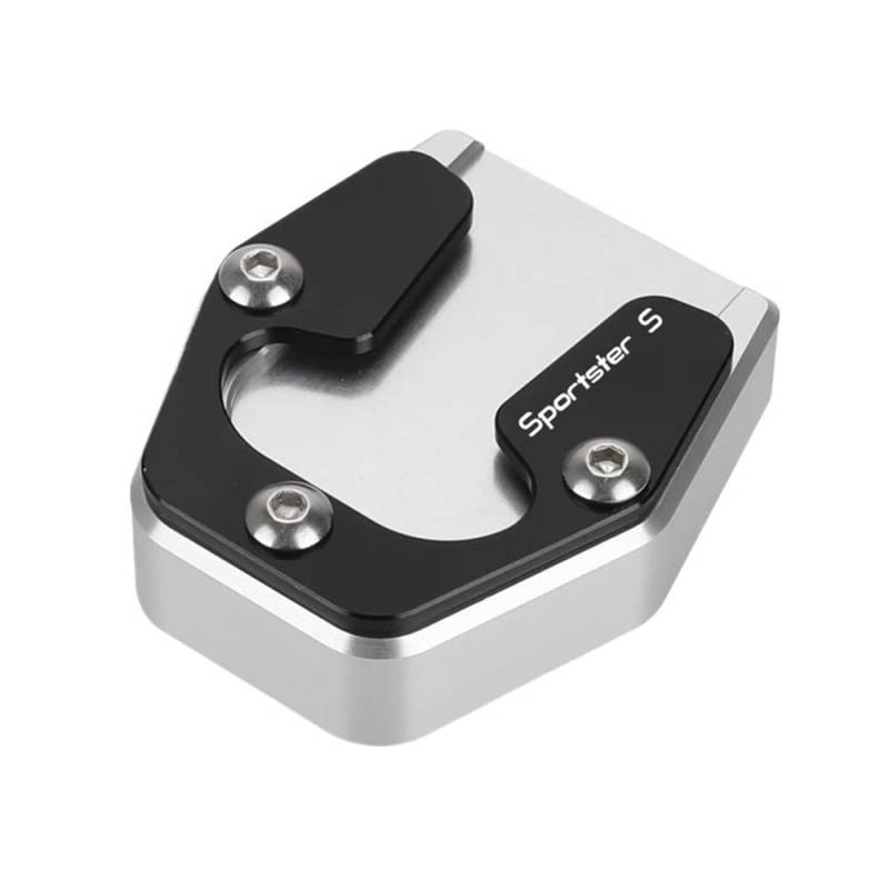 Seitenständer Fußstütze Für Sportster S RH1250 1250S Motorrad Ständer Seitenständer Pad Vergrößern Verlängerung Fußstützplatte Motorrad Zubehör Kit von DPOGHYE