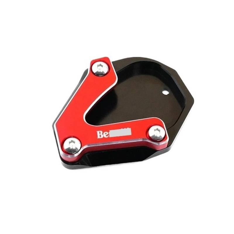 Seitenständer Fußstütze Für TRK 702 TRK702 2022 2023 Motorrad Aluminium Ständer Fuß Seitenständer Verlängerung Vergrößerungspolster Trägerplatte Schlüsselanhänger von DPOGHYE